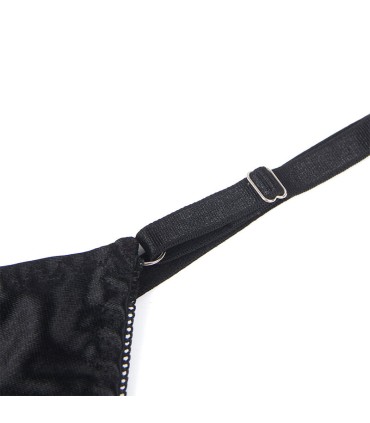 SUBBLIME 955199 SET SUJETADOR CON LAZO NEGRO AJUSTABLE S M