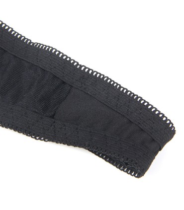 SUBBLIME 955199 SET SUJETADOR CON LAZO NEGRO AJUSTABLE S M