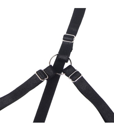 SUBBLIME 955199 SET SUJETADOR CON LAZO NEGRO AJUSTABLE S M