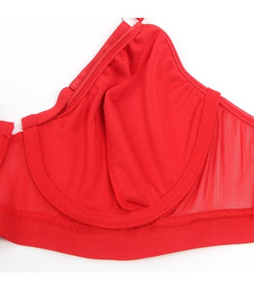 SUBBLIME 955267 SET SUJETADOR CON LIGUERO BONDAGE ROJO L XL