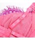 SUBBLIME 955366 SET SUJETADOR CON ENCAJE Y LIGUEROS ROSA Y MORADO L XL