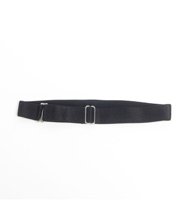 SUBBLIME 955380 VESTIDO CON TIRANTES DE CUERO NEGRO L XL