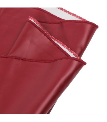 SUBBLIME 955403 VESTIDO CON TIRANTES DE CUERO BURDEOS L XL