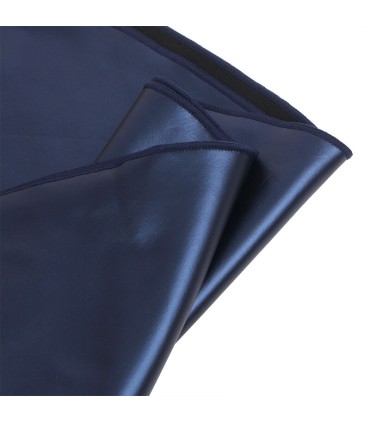 SUBBLIME 955410 VESTIDO CON TIRANTES DE CUERO AZUL S M