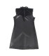 SUBBLIME 957544 VESTIDO DE CUERO CON CUELLO DE ENCAJE NEGRO S M
