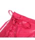 SUBBLIME 957605 CONJUNTO SUJETADOR Y FALDA DE CUERO ROJO S M