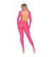 LEG AVENUE BODYSTOCKING ROSA CON ESPALDA ABIERTA TALLA UNICA