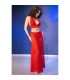 CHILIROSE CR 4857 SET TOP Y PANTALONES ROJO TALLA S