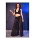 CHILIROSE CR 4857 SET TOP Y PANTALONES NEGRO TALLA M