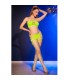 CHILIROSE CR 4866 SET TOP Y SHORT VERDE NEON S M