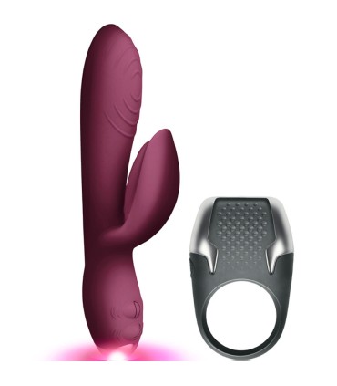 CLIMAXIMUM LAMOUR KIT VIBRADOR RABBIT ANILLO PENE LED
