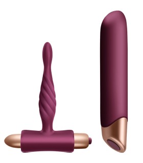 CLIMAXIMUM RAPTURE KIT VIBRADOR CLASICO PLUG ANAL PRINCIPIANTES