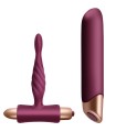 CLIMAXIMUM - RAPTURE KIT VIBRADOR CLÁSICO + PLUG ANAL PRINCIPIANTES