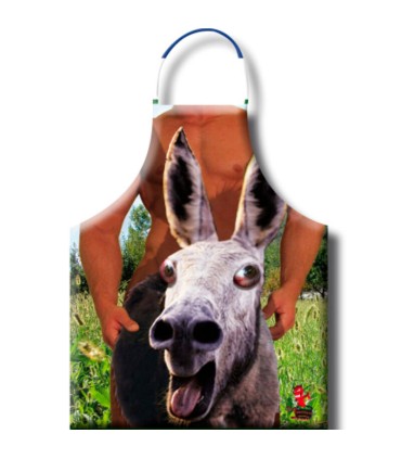 DIABLO PICANTE DELANTAL BURRO