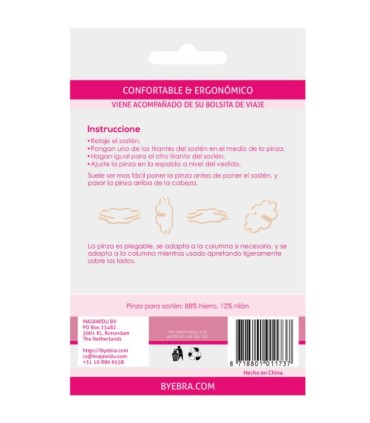 BYE BRA PINZAS PARA SOSTEN