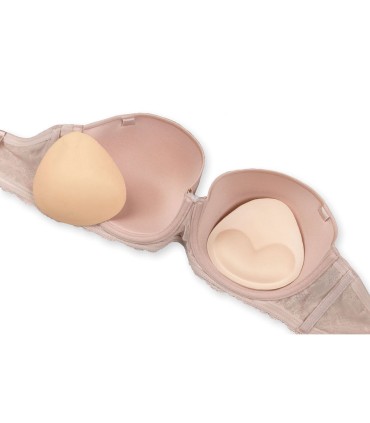 BYE BRA ALMOHADILLAS PERFECT PUSH UP BEIGE