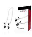 DARKNESS - PINZAS AJUSTABLES PARA PEZONES AJUSTABLES METAL