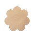 BYE BRA REALZADOR PECHOS 3 PARES DE SATEN BEIGE COPA F H