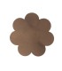 BYE BRA REALZADOR PECHOS 3 PARES DE SATEN MARRON COPA D F