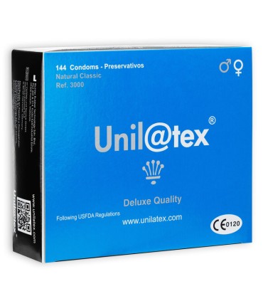 UNILATEX PRESERVATIVOS NATURALES 144 UDS