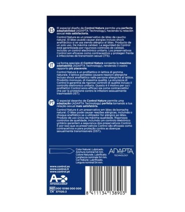 CONTROL NATURE PRESERVATIVOS 12 UNIDADES