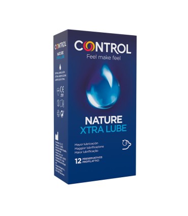 CONTROL EXTRA LUBE PRESERVATIVOS 12 UNIDADES