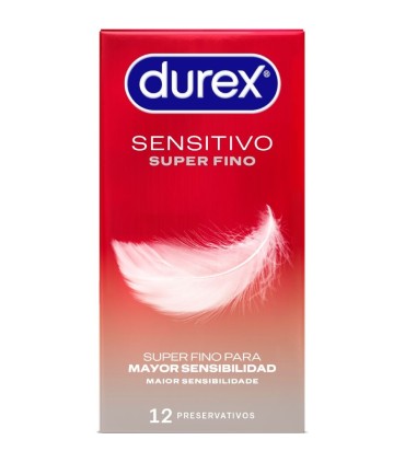 DUREX SENSITIVO SUPER FINO 12 UNIDADES