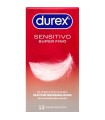 DUREX - SENSITIVO SÚPER FINO 12 UNIDADES
