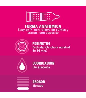 DUREX DAME PLACER 12 UNIDADES