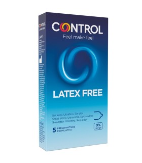 CONTROL FREE SIN LATEX PRESERVATIVOS 5 UNIDADES