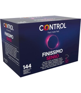 CONTROL PRESERVATIVOS FINISSIMO SENSO 144 UNIDADES