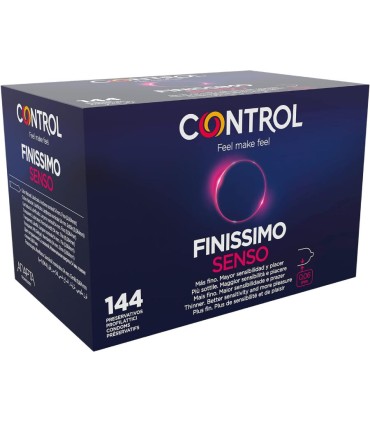 CONTROL PRESERVATIVOS FINISSIMO SENSO 144 UNIDADES
