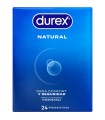 DUREX - PRESERVATIVOS NATURAL 24 UNIDADES