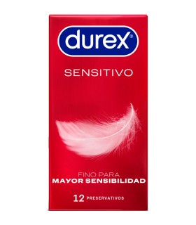 DUREX PRESERVATIVOS SENSITIVO 12 UNIDADES