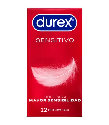 DUREX PRESERVATIVOS SENSITIVO 12 UNIDADES
