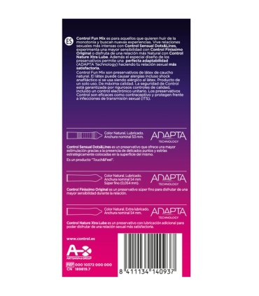 CONTROL FEEL FUN MIX 6 UDS