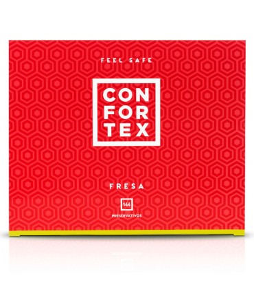CONFORTEX PRESERVATIVOS FRESA CAJA 144 UDS