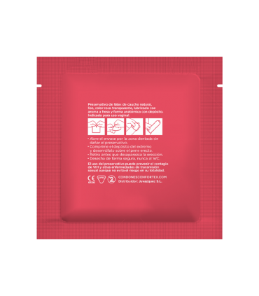CONFORTEX PRESERVATIVOS FRESA CAJA 144 UDS
