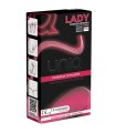 UNIQ -  LADY CONDOM PRESERVATIVOS FEMENINOS CON LIGUERO SIN LATEX 3 UNIDADES