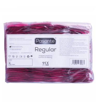 PASANTE CONDOM GAMA REGULAR 144 UNIDADES