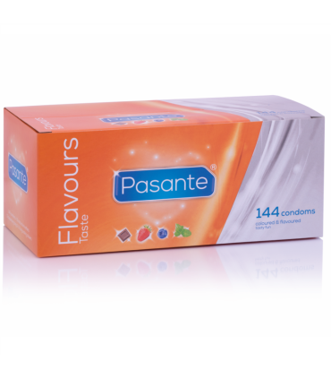 PASANTE PRESERVATIVOS SABORES 144 UNIDADES