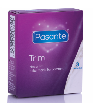 PASANTE PRESERVATIVOS TRIM MS DELGADO 3 UNIDADES
