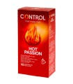 CONTROL - HOT PASSION PRESERVATIVOS EFECTO CALOR 10 UNIDADES