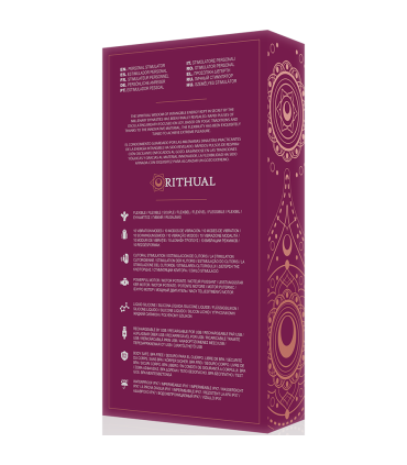 MOTOR RITUAL ANUSARA DUAL RECARGABLE 20 ORQUIDEA