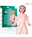INTENSE DOLLS - NICOLE MUÑECA HINCHABLE CON TRES ORIFICIOS