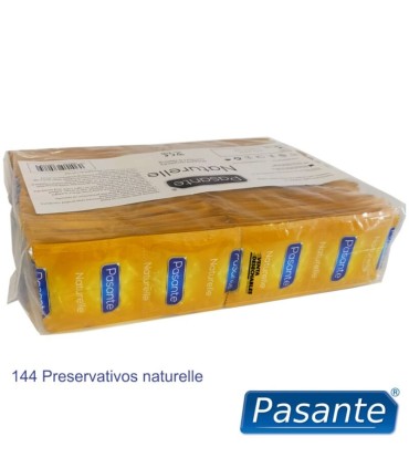 PASANTE PRESERVATIVOS NATURELLE BOLSA 144 UNIDADES