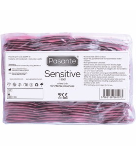 PASANTE PRESERVATIVO SENSITIVE BOLSA 144 UNIDADES