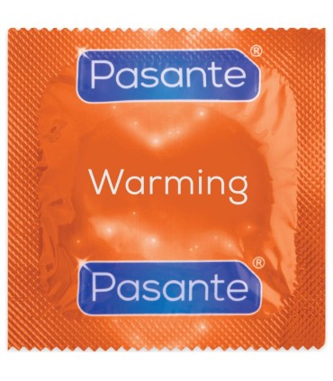 PASANTE PRESERVATIVO EFECTO CALOR BOLSA 144 UNIDADES