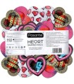 PASANTE - PRESERVATIVO ROJO FORMA CORAZON BOLSA 144 UNIDADES