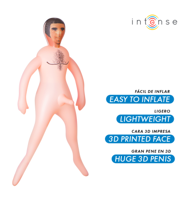 INTENSE DOLLS ANTHONY MUNECO HINCHABLE PENE 3D